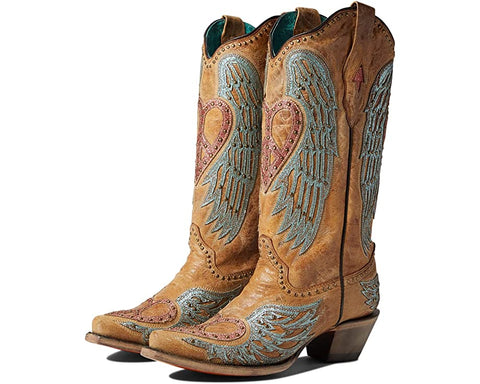Lucchese Women's Bailey Dallas Cowboys Cheetah Boots  M1056 ON SALE!