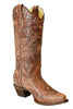 Corral Women's Cognac Glitter Inlay Boot A2948 - Saratoga Saddlery & International Boutiques