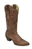 Corral Women's Cognac Glitter Inlay Boot A2948 - Saratoga Saddlery & International Boutiques