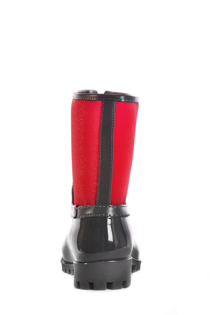 Dav Dryden Mid Rain Boot in Sheer Berry - Saratoga Saddlery & International Boutiques