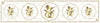 Donna B Equestrian Silk Scarf - Gold and White Logo - Saratoga Saddlery & International Boutiques