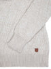 Dubarry Women's Browne Alpaca/Cotton Blend Sweater in Cream - FINAL SALE