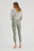 ETIENNE MARCEL Womens CAMO style JEANS red Zipper 31026