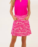 Jude Connally Sonia Zebra Hot Pink Skort SS21 - Saratoga Saddlery & International Boutiques