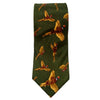 Oxford Green Silk Tie and Cufflinks Box set - Saratoga Saddlery & International Boutiques
