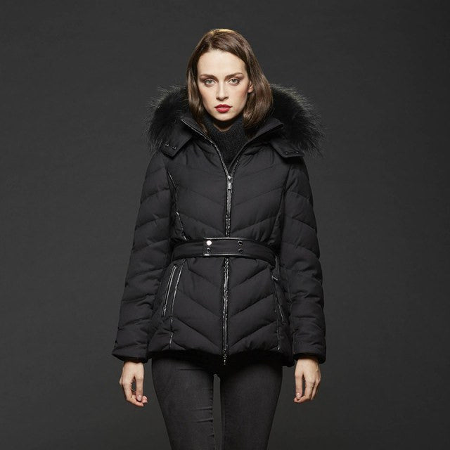Black winter outlet coat sale