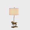 Gold Stallion Horse Table Lamp