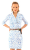 Gretchen Scott Everywhere Dress in Periwinkle ON SALE! - Saratoga Saddlery & International Boutiques