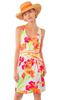Gretchen Scott Jersey Date Night Dress in White Multi ON SALE! - Saratoga Saddlery & International Boutiques