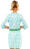 Gretchen Scott Skippy Skort in Arabesque Turquoise - Saratoga Saddlery & International Boutiques