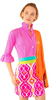 Gretchen Scott Skippy Skort in Kitt IKat Pink/Orange - Saratoga Saddlery & International Boutiques