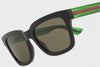 Gucci Women's Sunglass Black Green