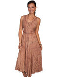 Scully Full Length Lace-Up Front Sleeveless Dress HC118 - Saratoga Saddlery & International Boutiques