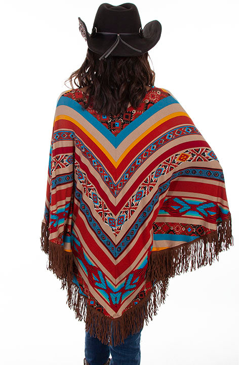 Scully HC518 Serape Poncho - Saratoga Saddlery & International Boutiques