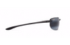 Maui Jim Ho'okipa Sunglasses in Gloss Black with Neutral Grey Lens - Saratoga Saddlery & International Boutiques