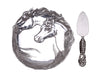 Arthur Court Horse Plate with Server 040696 - Saratoga Saddlery & International Boutiques