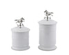 Vagabond House Equestrian Weather Vane Stoneware Canisters - Saratoga Saddlery & International Boutiques