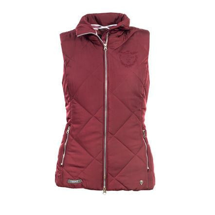 Horze Christina Padded Vest in Port Royal - Saratoga Saddlery & International Boutiques