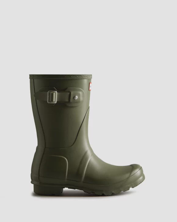 hunter original short matte rain boot