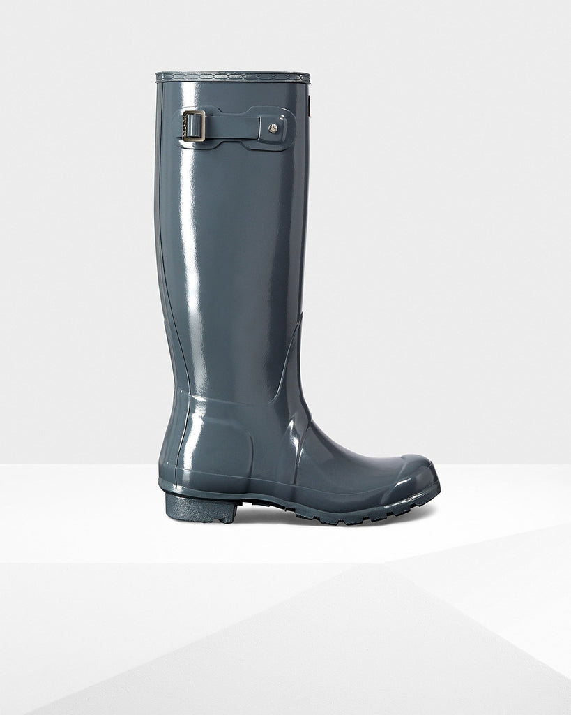 Hunter Original Tall Gloss Rain Boots - Saratoga Saddlery & International Boutiques