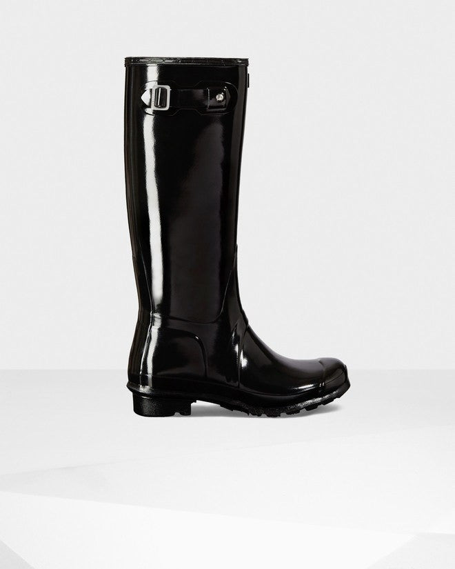 Hunter Original Tall Gloss Rain Boots - Saratoga Saddlery & International Boutiques