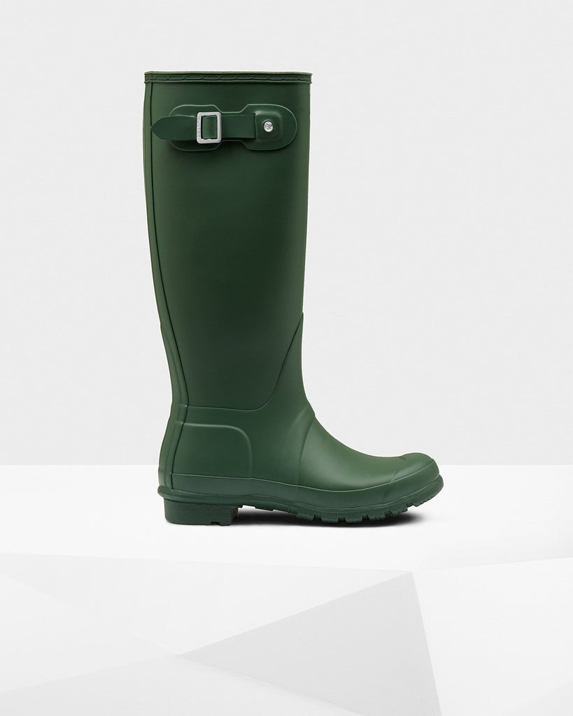 Hunter original tall matte rain boots hotsell