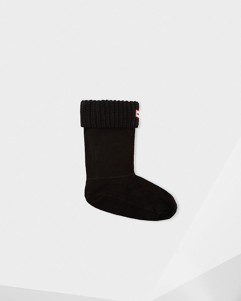 Hunter cable knit deals boot socks short