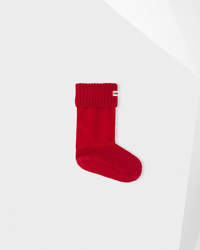 Red hunter boot socks deals