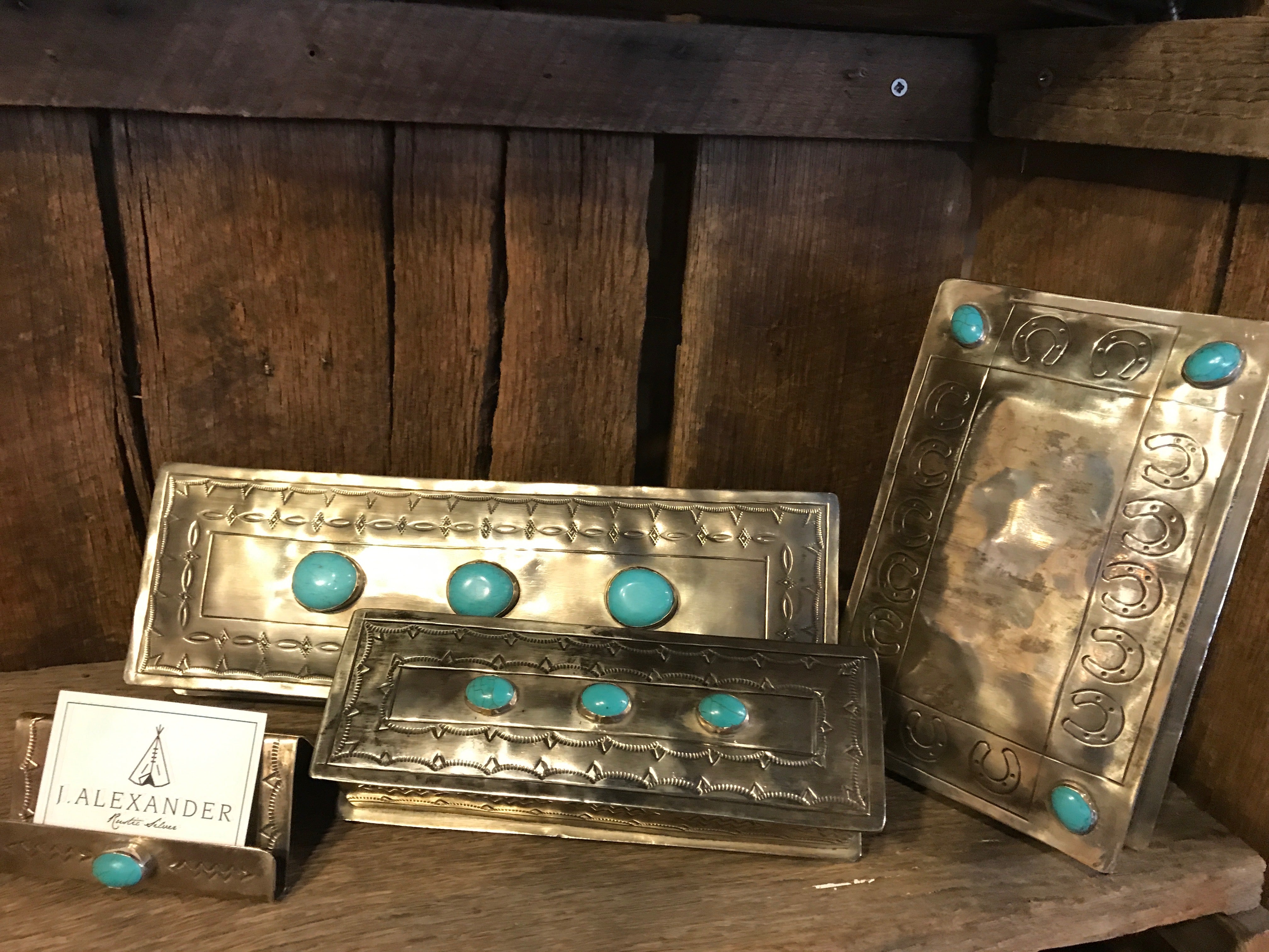J. Alexander WJA-079 Silver 3 Turquoise Box SS24 – Saratoga Saddlery ...