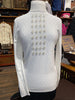 Leo & Ugo Women's Turtleneck W/ Gems on front and Sleeves in Ivory - Saratoga Saddlery & International Boutiques