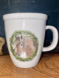 Ox Bow Equestrian Wreath Bistro Mug - Saratoga Saddlery & International Boutiques