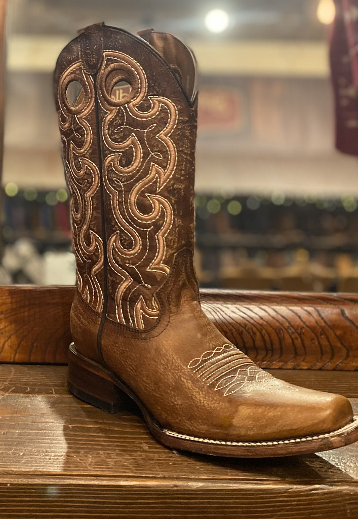 CIRCLE G Women's Cowboy Boots L6008 in Tan Square Toe – Saratoga Saddlery &  International Boutiques