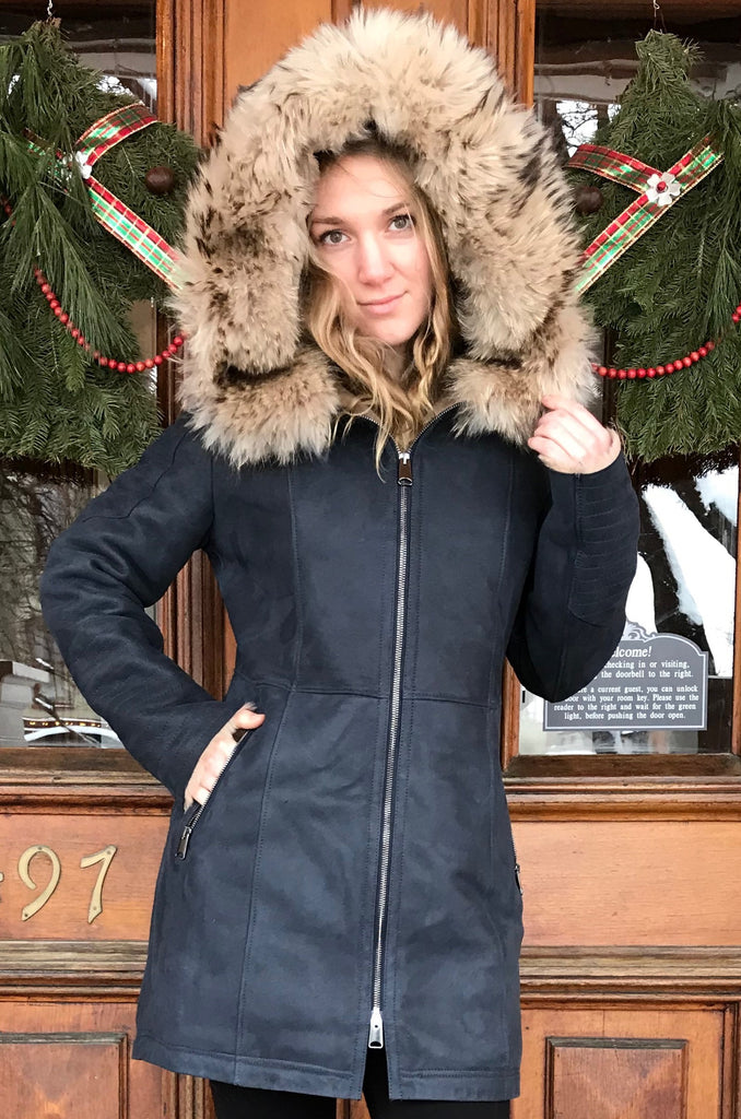 Womens hooded hot sale coat sale