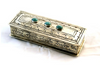 J. Alexander Handmade Rustic Silver & Turquoise Eyeglass Box - Saratoga Saddlery & International Boutiques