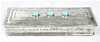 J. Alexander Handmade Rustic Silver & Turquoise Large Rectangle Box - Saratoga Saddlery & International Boutiques