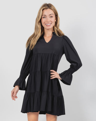 Gretchen Scott Women's Dress Twist & Shout Dress in  JDTSSS Stunning Stippling SS25