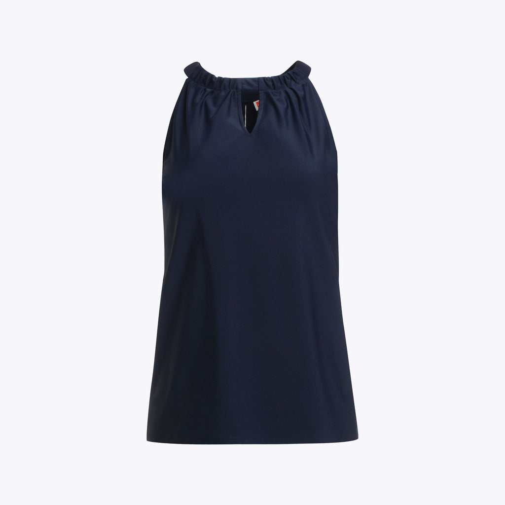 Jude Connally Claire Top in Navy - Saratoga Saddlery & International Boutiques