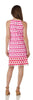 Jude Connally Corinne Dress in Circle Ikat Berry ON SALE! - Saratoga Saddlery & International Boutiques