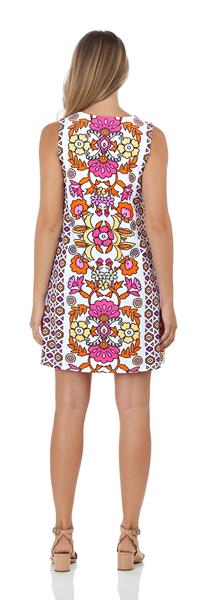 Jude Connally Jacey Dress in Floral Block Berry - Saratoga Saddlery & International Boutiques
