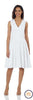 Jude Connally Leah Ponte Dress in White ON SALE! - Saratoga Saddlery & International Boutiques