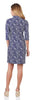 Jude Connally Sloane Shirt Dress in Scattered Spot Navy