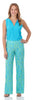 Jude Connally Trixie Pant in Painted Diamonds Turquoise ON SALE! - Saratoga Saddlery & International Boutiques