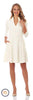 Jude Connally Kennedy Ponte Fit and Flare Dress in Cream - Saratoga Saddlery & International Boutiques