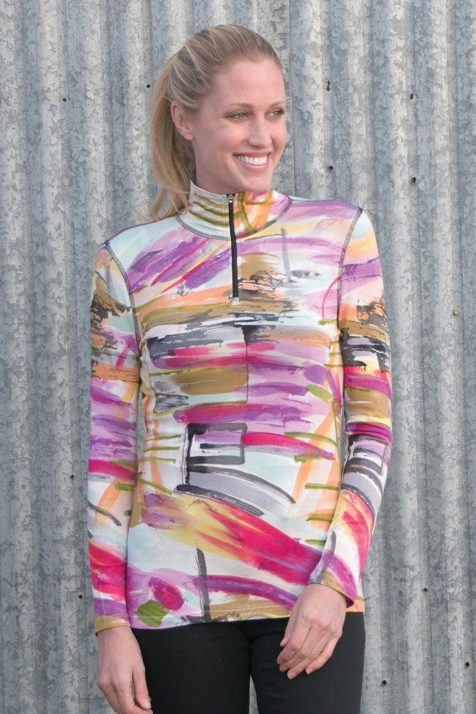 Krimson Klover Sweet Dreams Base Layer in Abstract - Saratoga Saddlery & International Boutiques