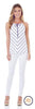 Jude Connally Kylie Tank in Sailor Stripe Navy
