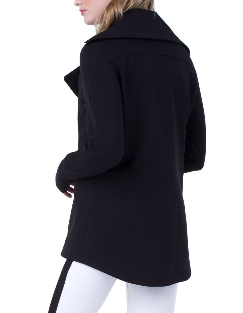 Liverpool Jeans Asymmetrical Super Stretch Ponte Jacket - Saratoga Saddlery & International Boutiques