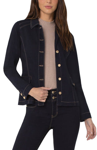 Parajumpers Olivia Women's Jacket in Navy PW HYB WU31 FW22