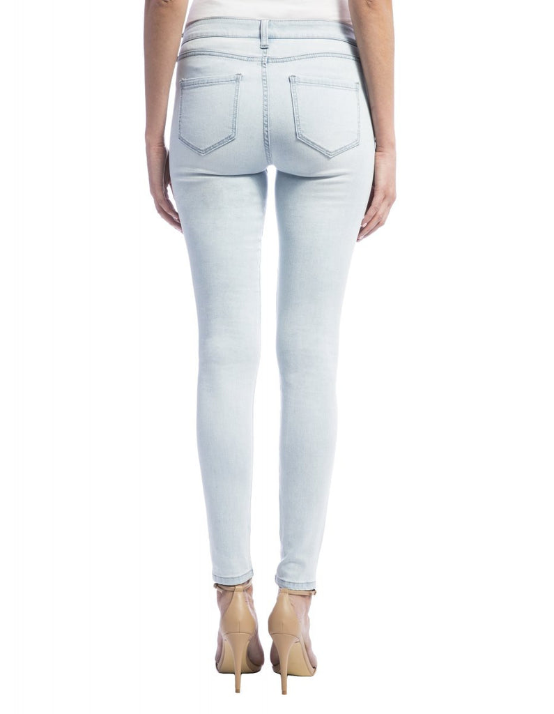 Liverpool Jeans Abby Skinny in Boulder Bleachout White - Saratoga Saddlery & International Boutiques