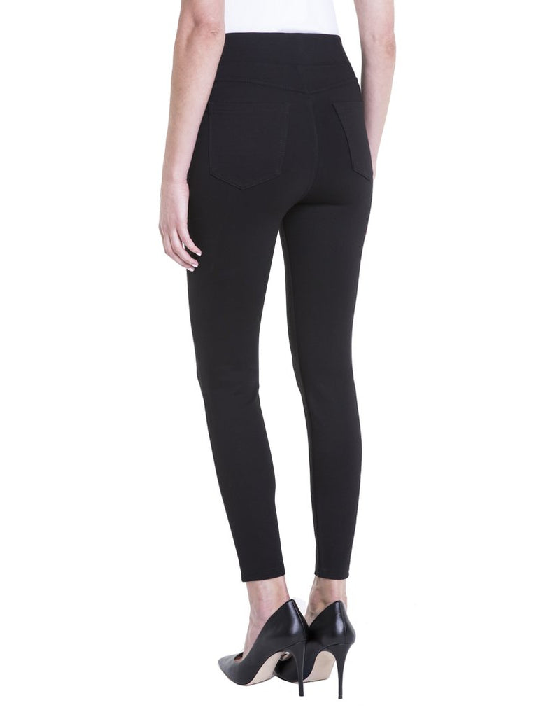 Liverpool Jeans Farrah Highwaist Ankle Legging in Black - Saratoga Saddlery & International Boutiques
