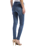 Liverpool Jeans Abby Skinny in Montauk Mid Blue - Saratoga Saddlery & International Boutiques